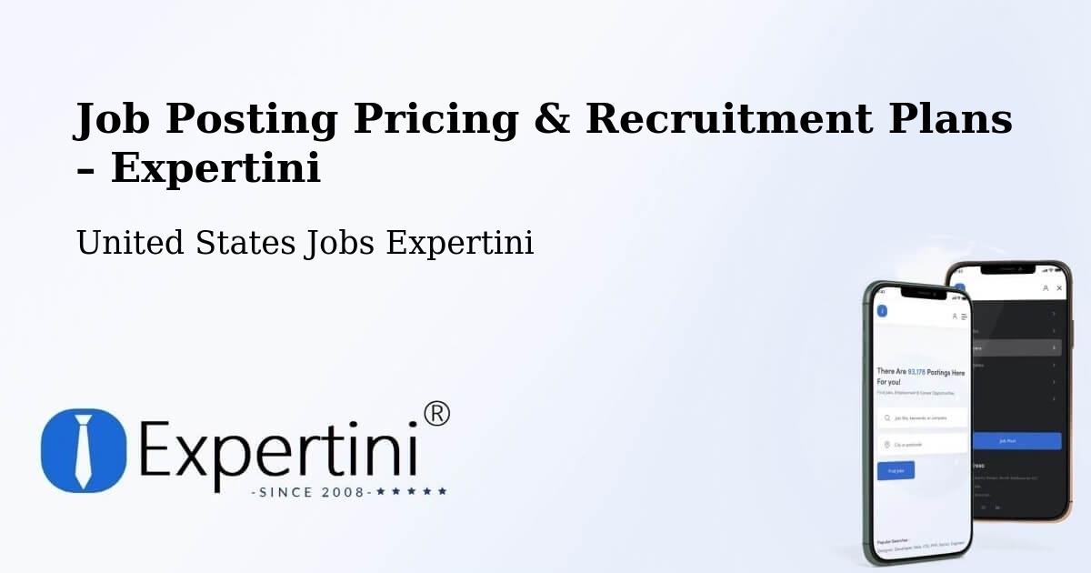 Job Posting Pricing & Recruitment Plans – Carmel - Carmel, United States Jobs Expertini